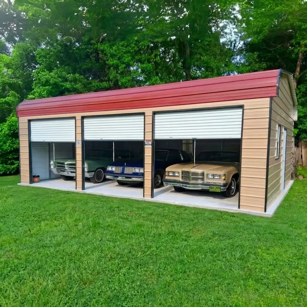 Workhorse 20×30×10 3-bay garage