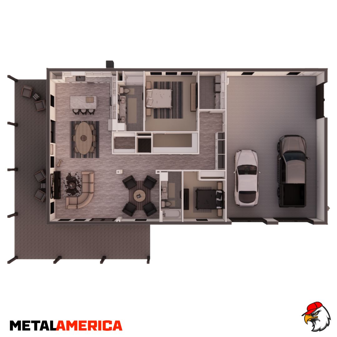 Armani Den floor plan