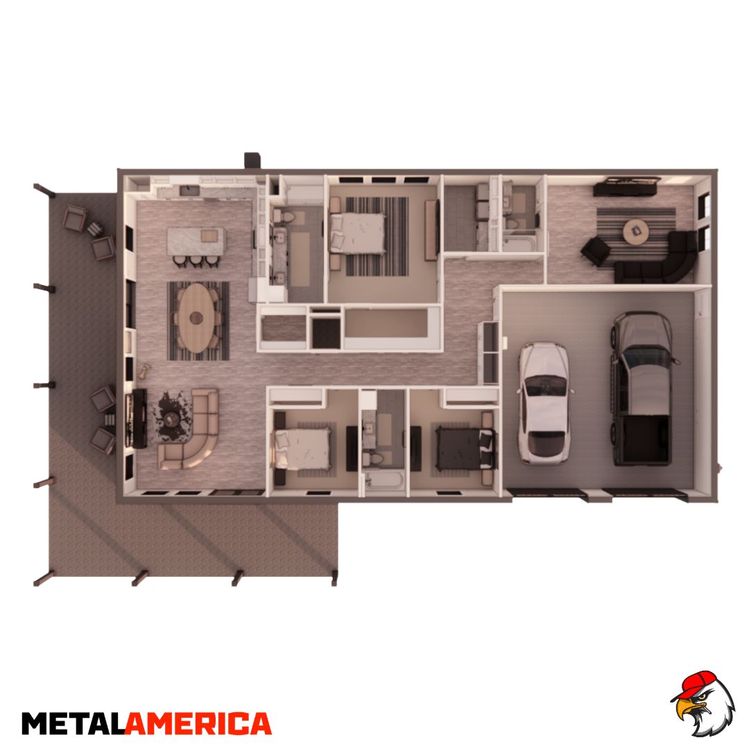 Armani Media floor plan