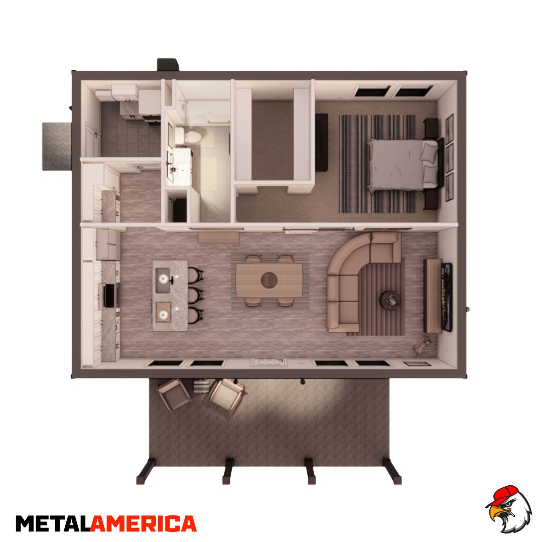 Ol’ Smokey Suite floor plan